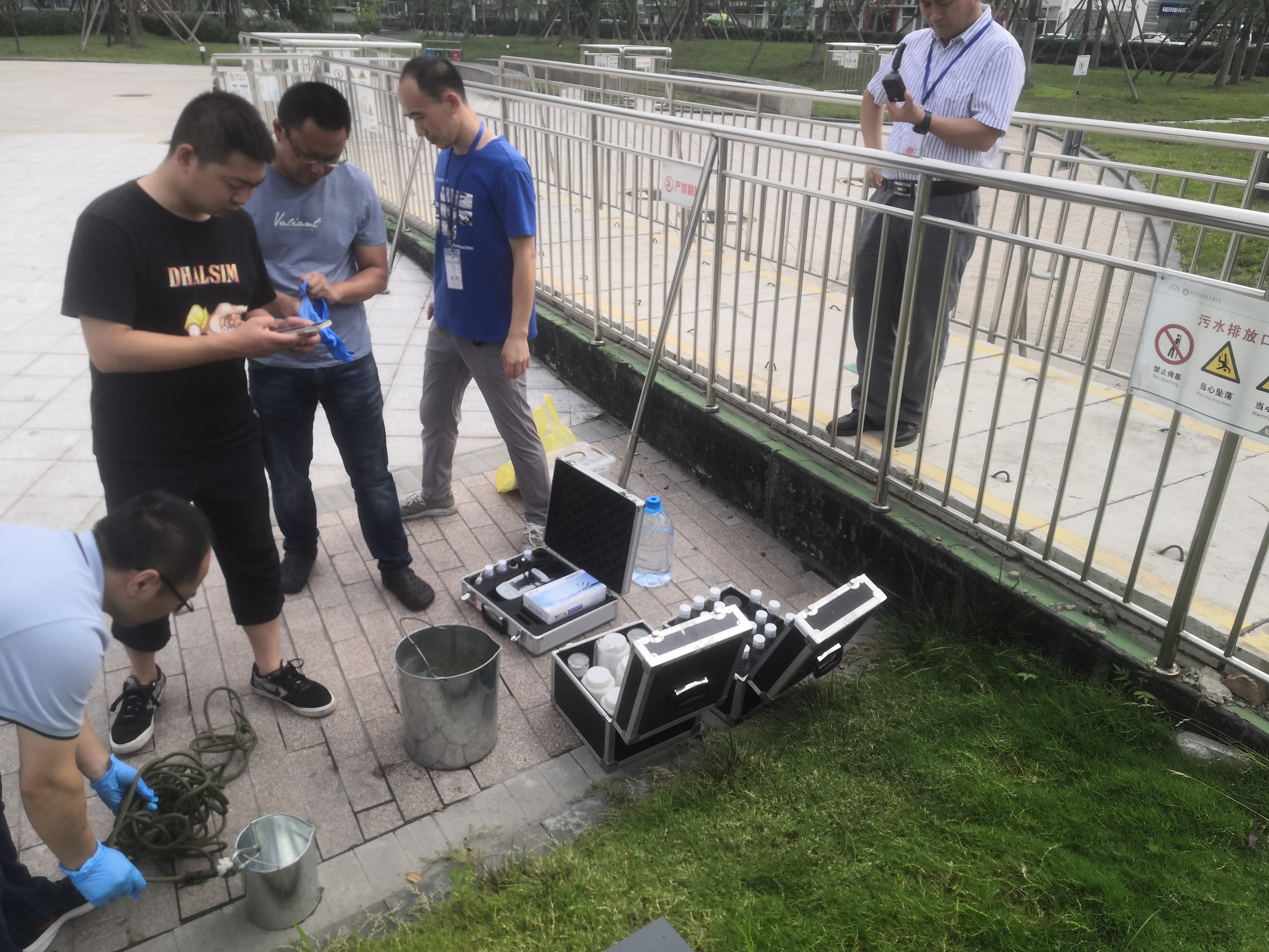 2021年8月6日，四川博水環(huán)保  在雙流空港醫(yī)院污水處理站，開展污水處理站應(yīng)急演練